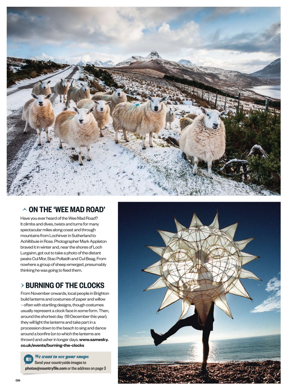 BBC Countryfile Magazine Preview Pages