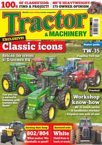 Tractor & Machinery issue Vol. 22 No. 2 Classic Icons