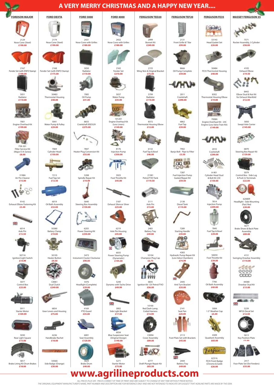 Tractor & Machinery Preview Pages