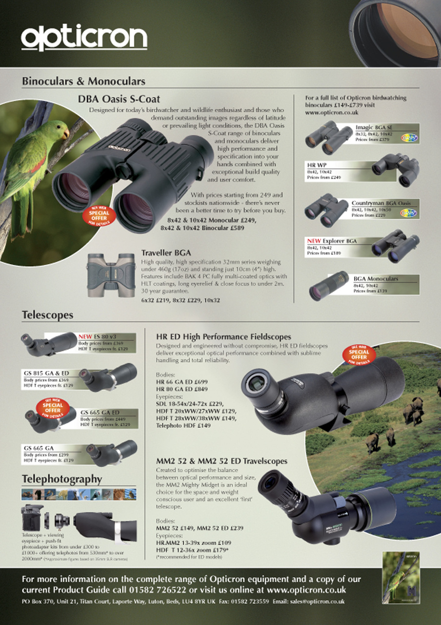 Birdwatch Magazine Preview Pages