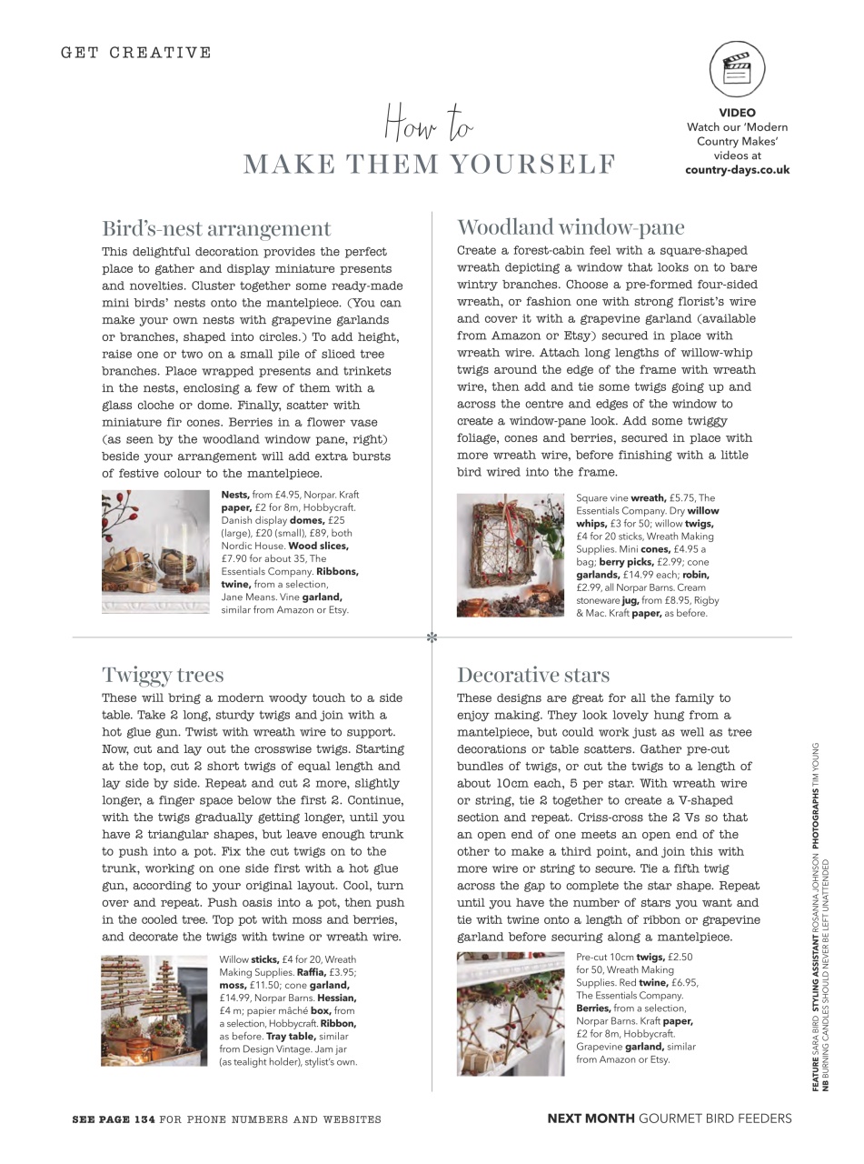 Country Homes & Interiors Preview Pages