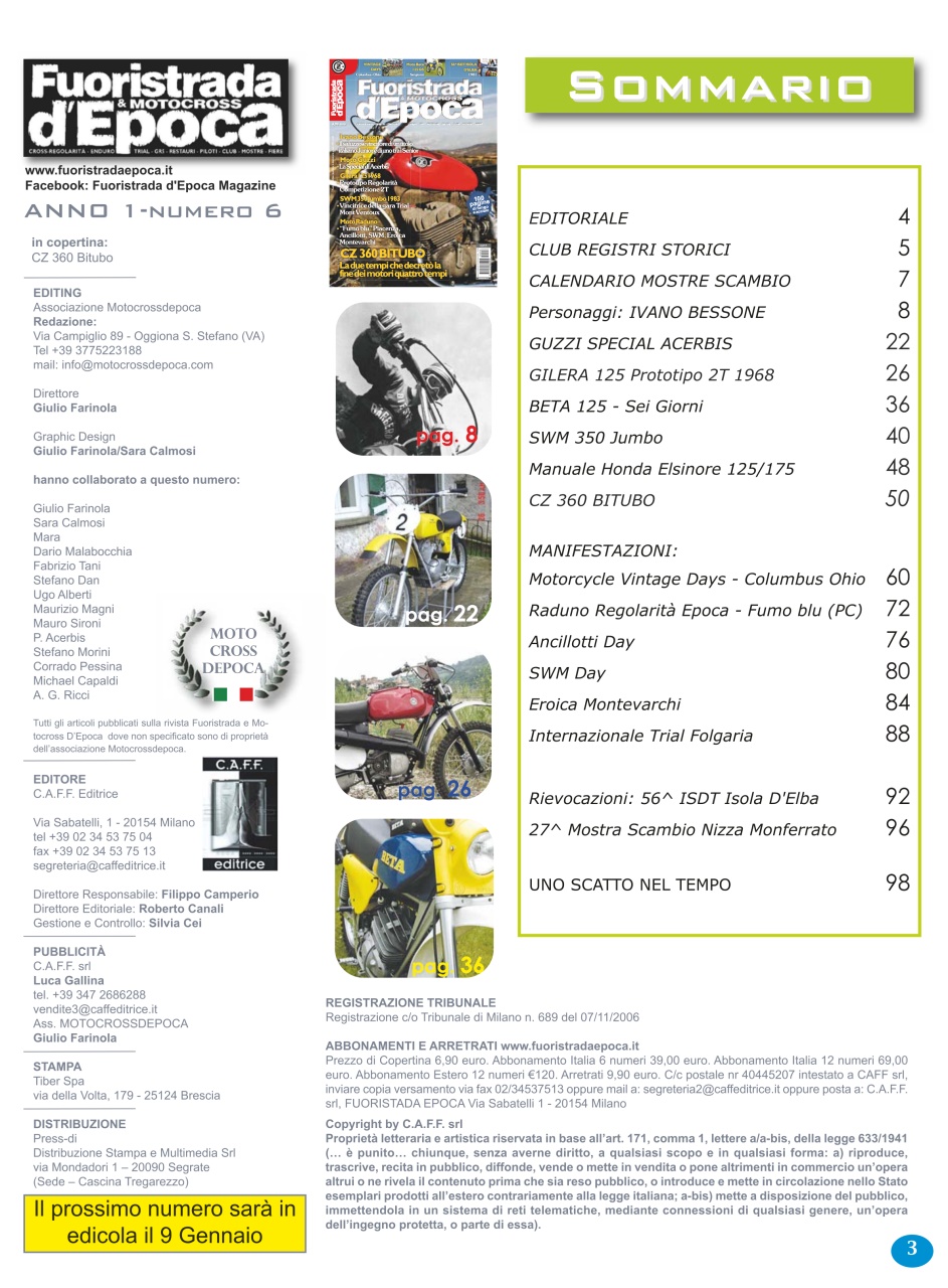 FUORISTRADA & MOTOCROSS D’EPOCA Preview Pages