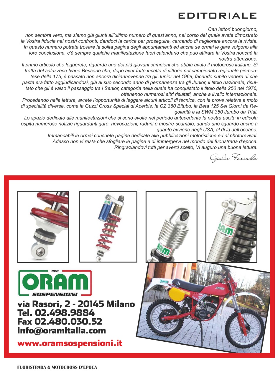 FUORISTRADA & MOTOCROSS D’EPOCA Preview Pages