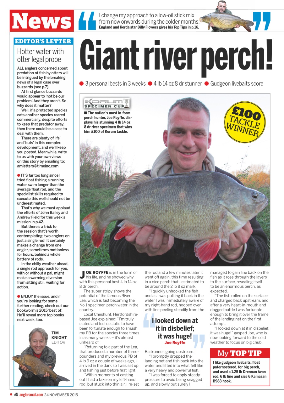 Anglers Mail Preview Pages