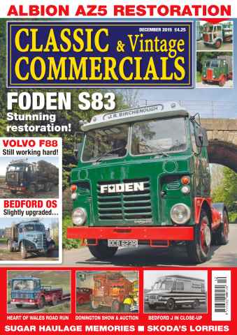 Classic & Vintage Commercials issue Vol. 21 No. 4 Foden S83