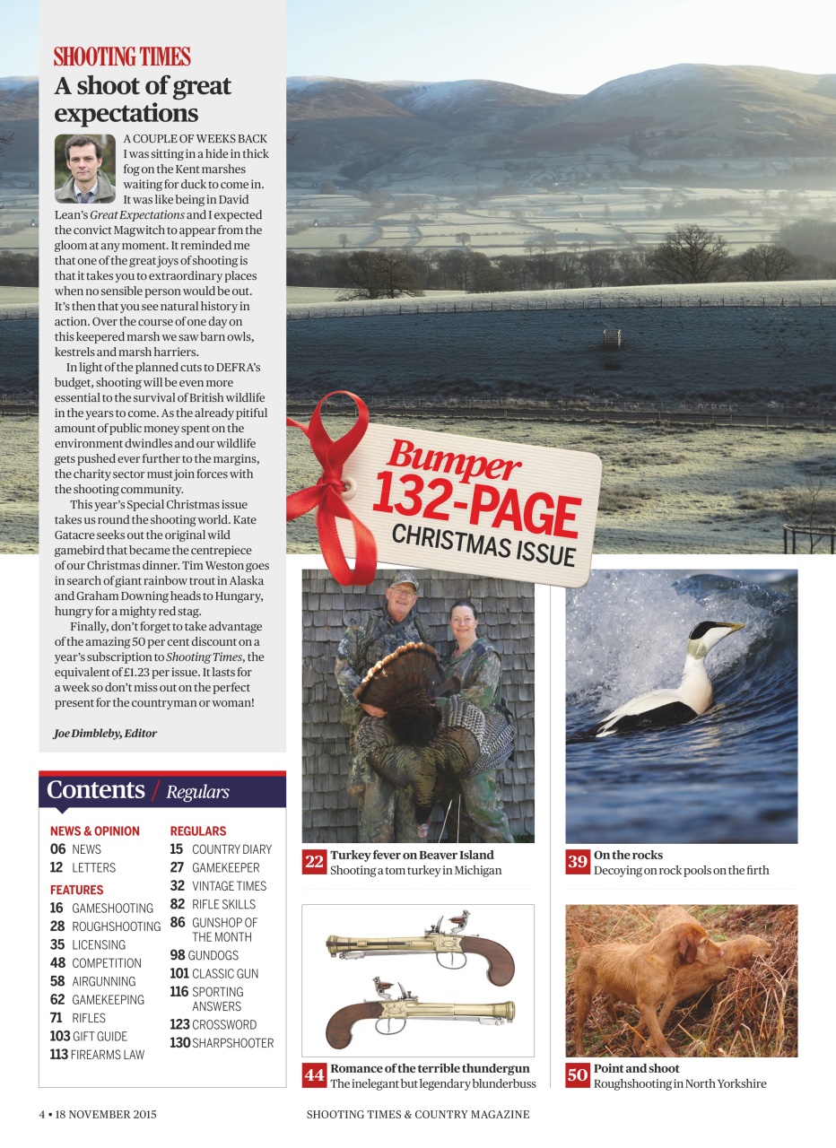 Shooting Times & Country Preview Pages