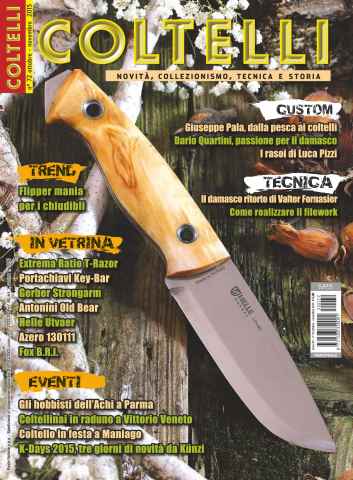 COLTELLI issue Ottobre-Novembre 2015
