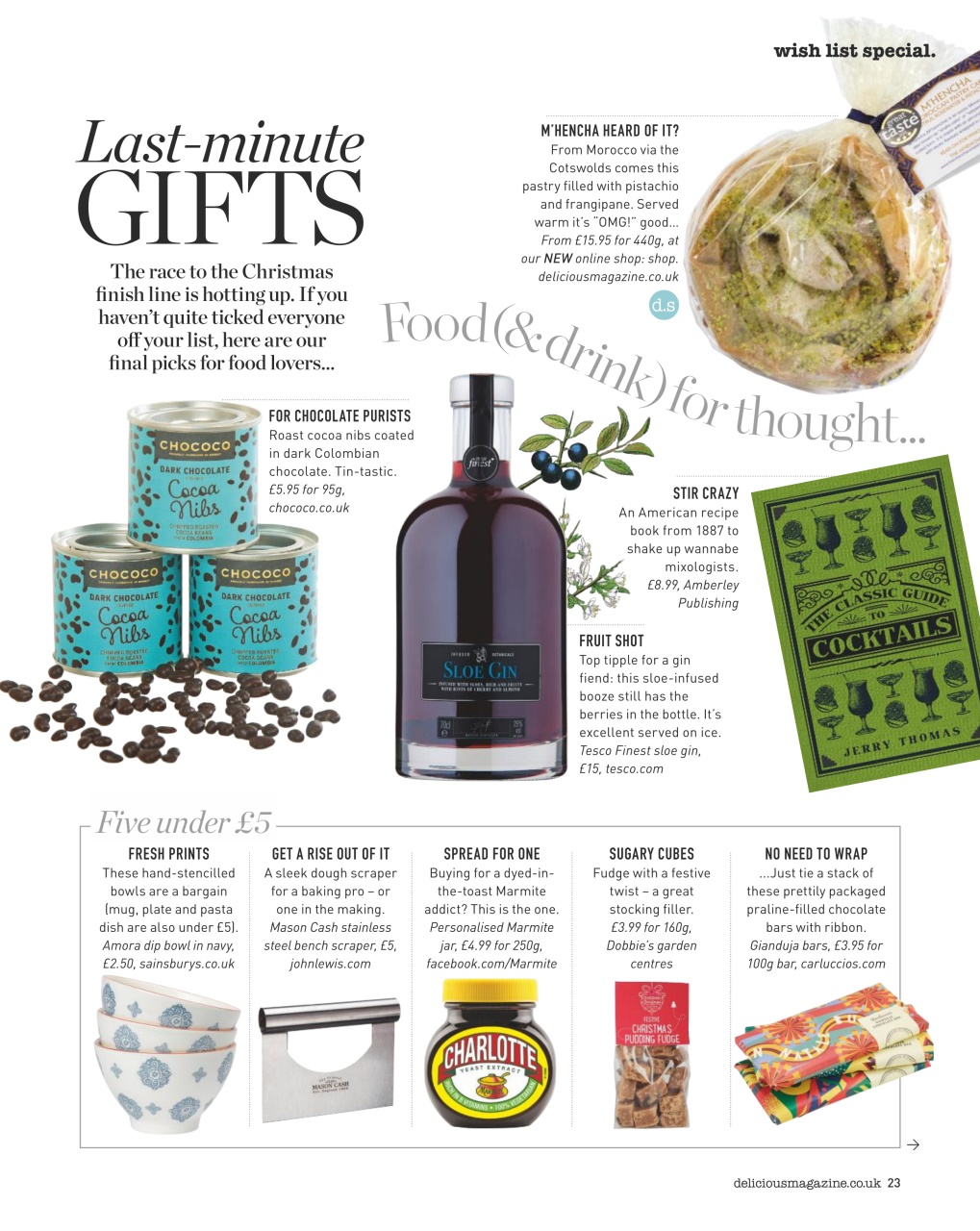 delicious. Magazine Preview Pages