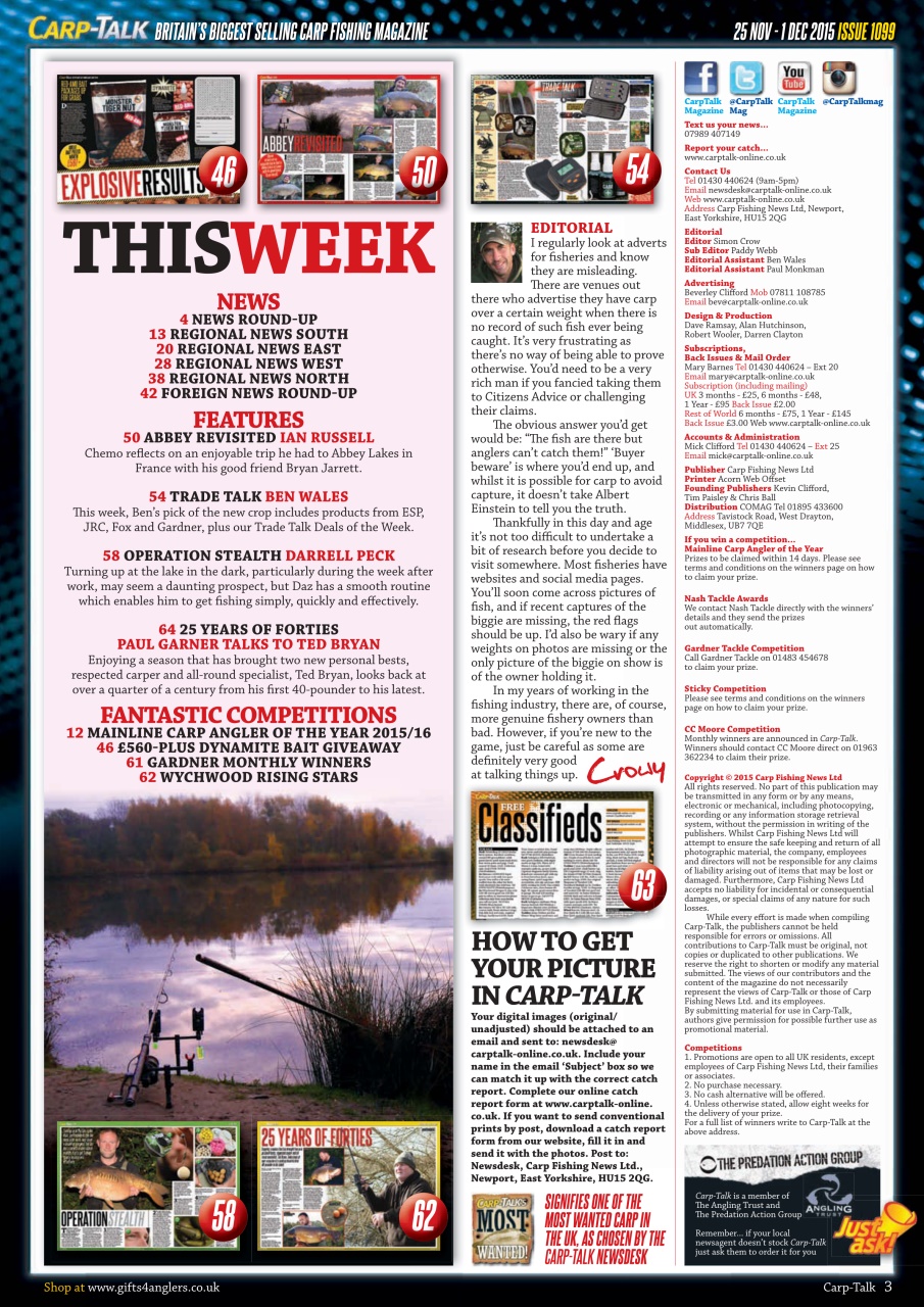 Carp-Talk Preview Pages