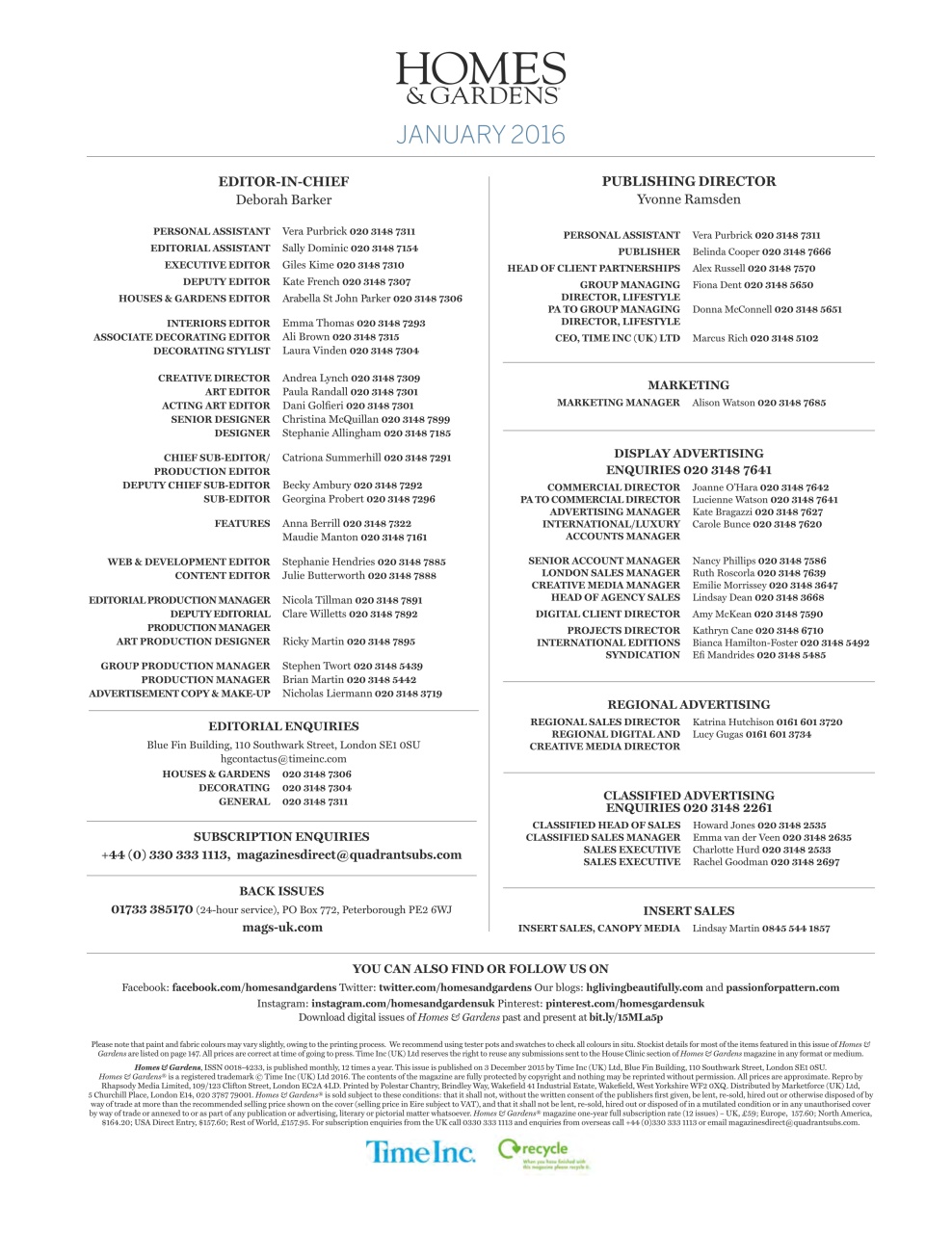 Homes & Gardens Preview Pages