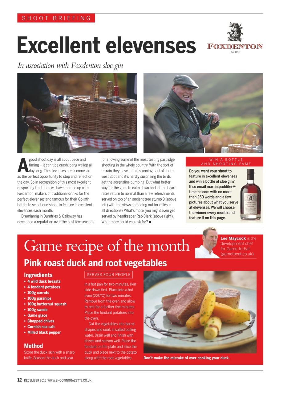 Shooting Gazette Preview Pages