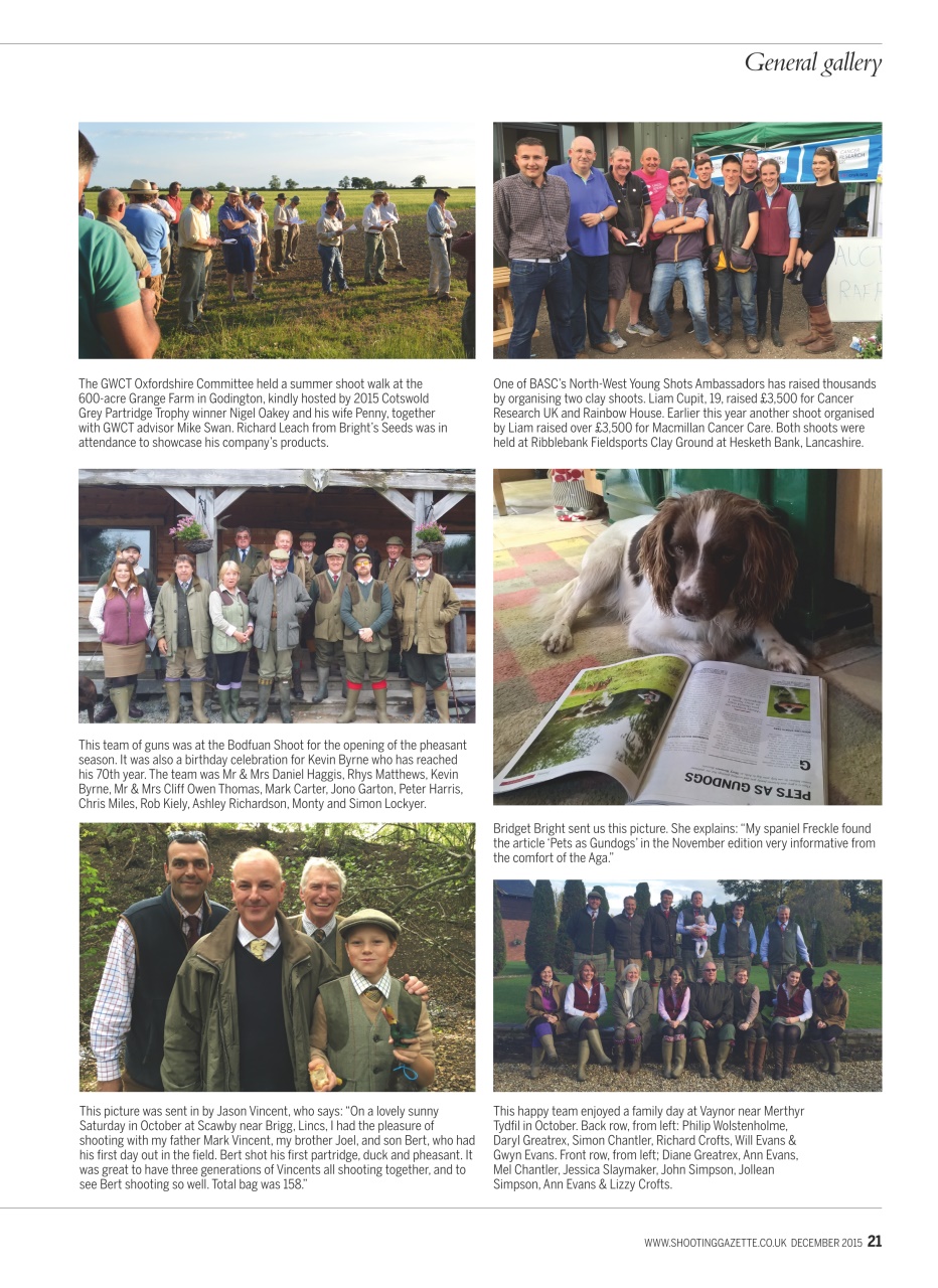 Shooting Gazette Preview Pages