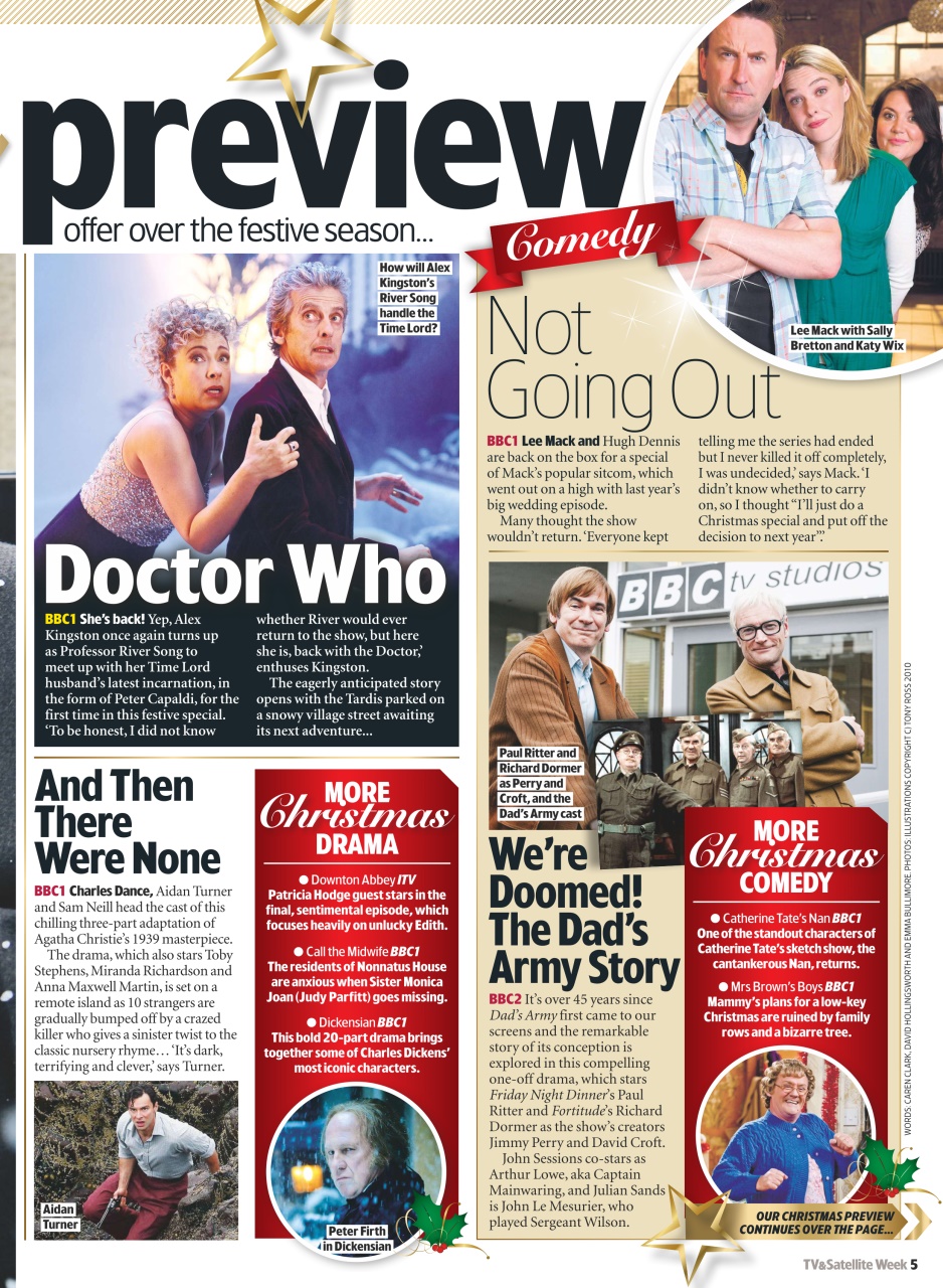 TV & Satellite Week Preview Pages