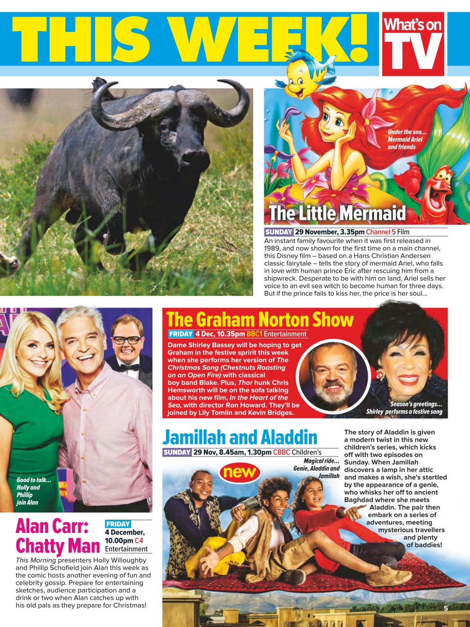 What's on TV Preview Pages