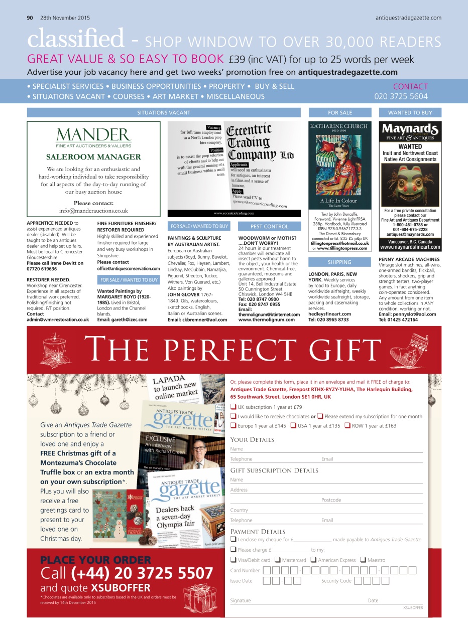 Antiques Trade Gazette Preview Pages