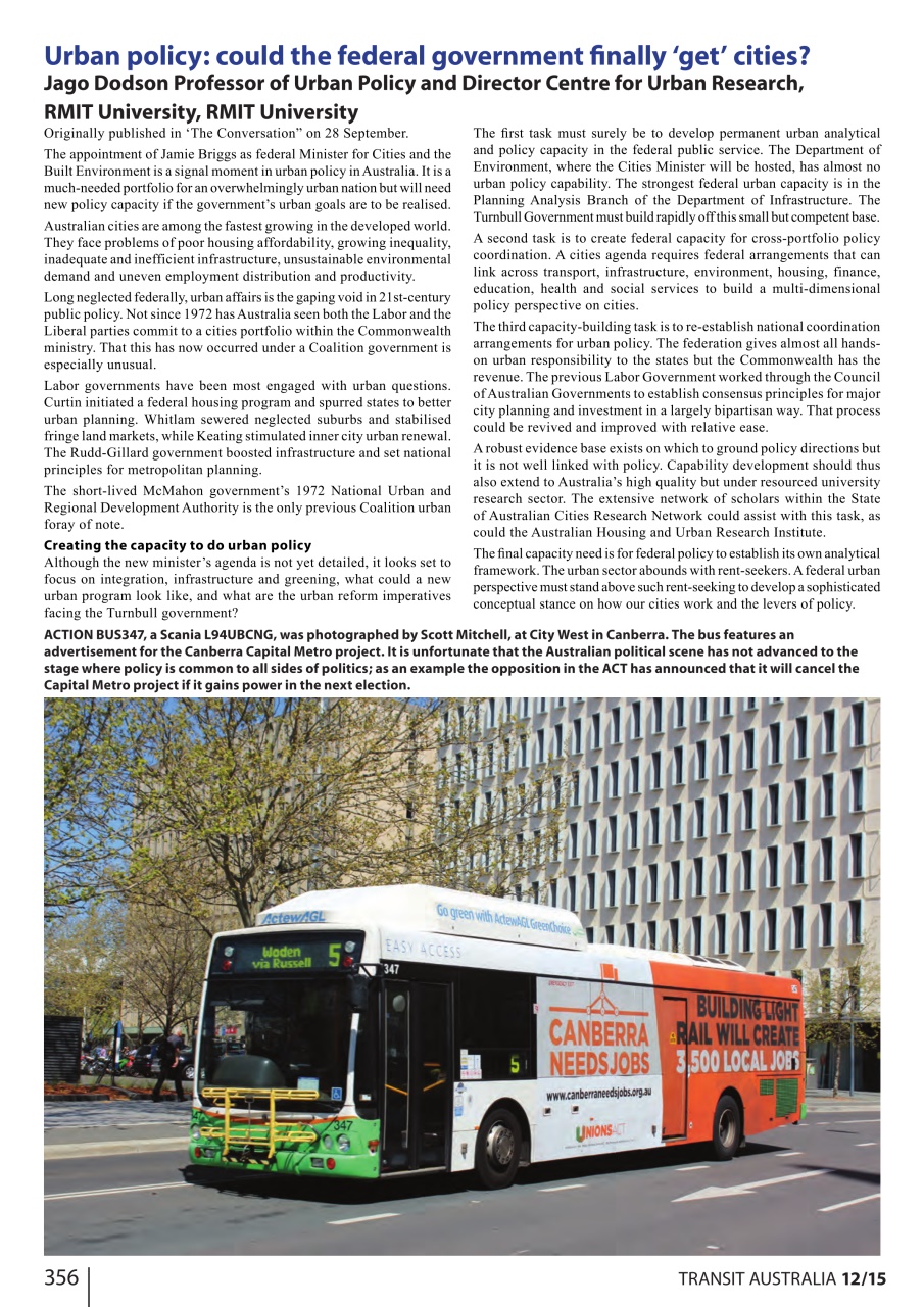 Transit Australia Preview Pages