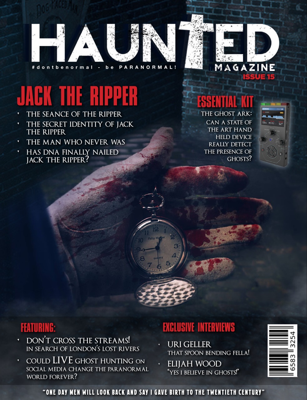 Haunted Magazine Preview Pages