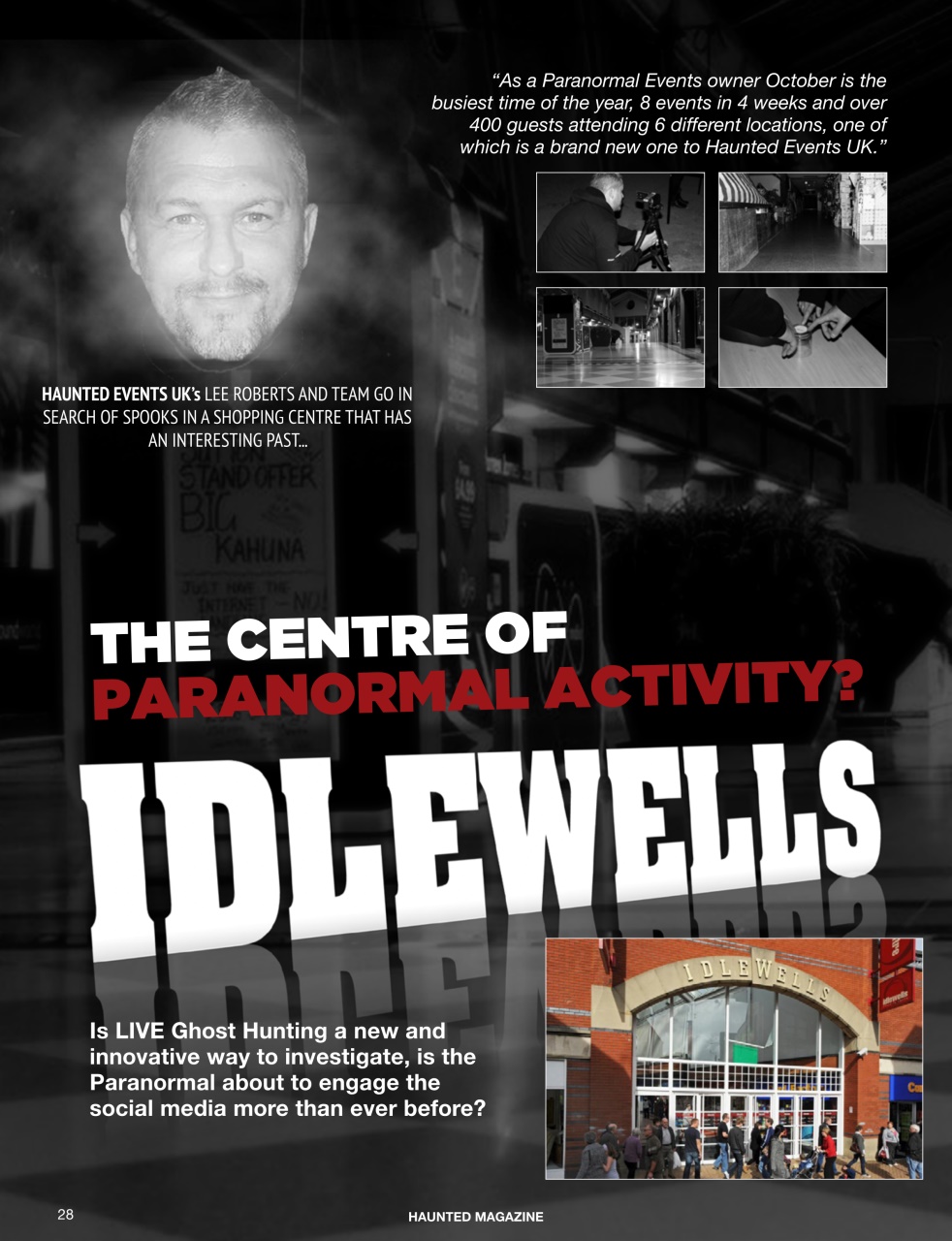 Haunted Magazine Preview Pages