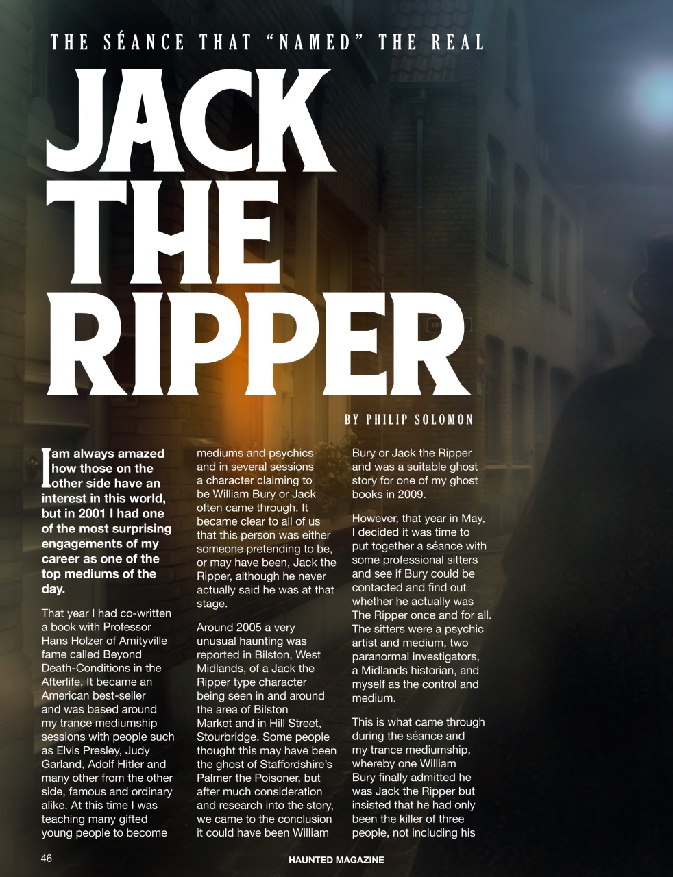 Haunted Magazine Preview Pages