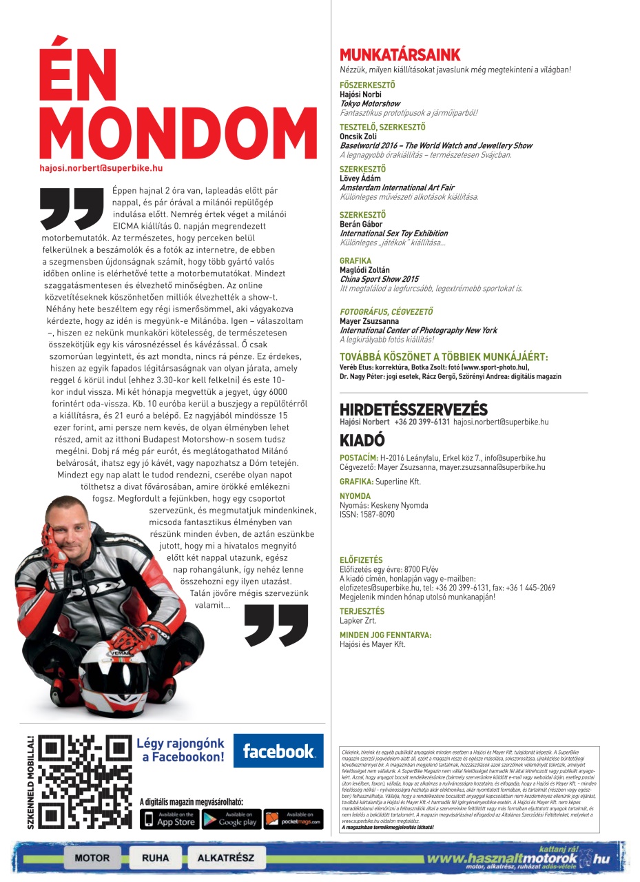 SuperBike Hungary Preview Pages