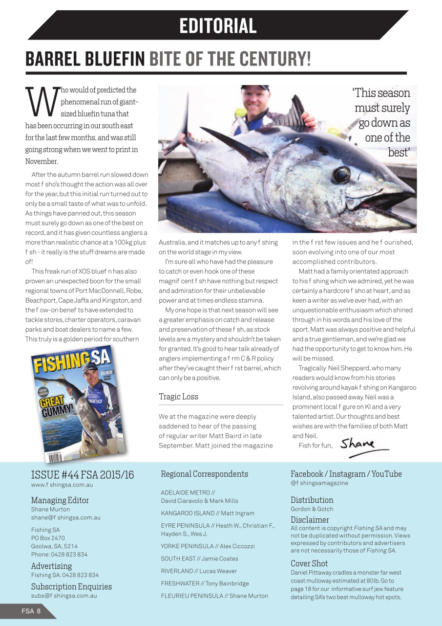 Fishing SA Preview Pages