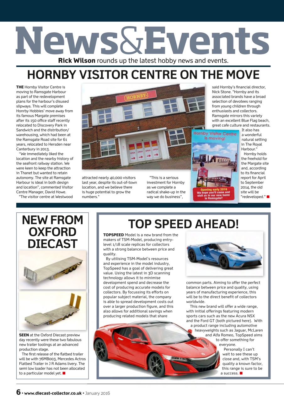 Diecast Collector Preview Pages