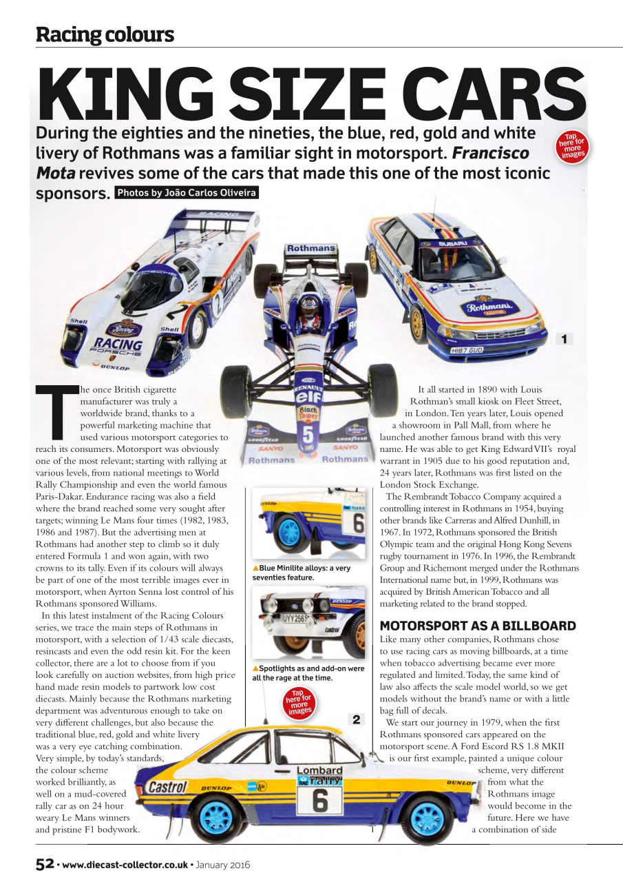 Diecast Collector Preview Pages
