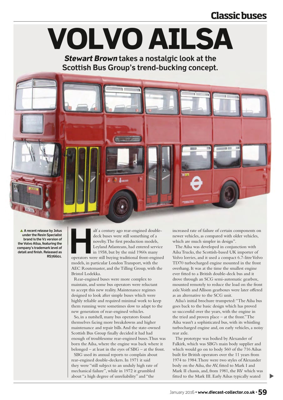 Diecast Collector Preview Pages