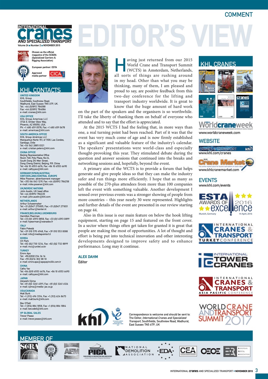 Int. Cranes and Specialized Transp Preview Pages