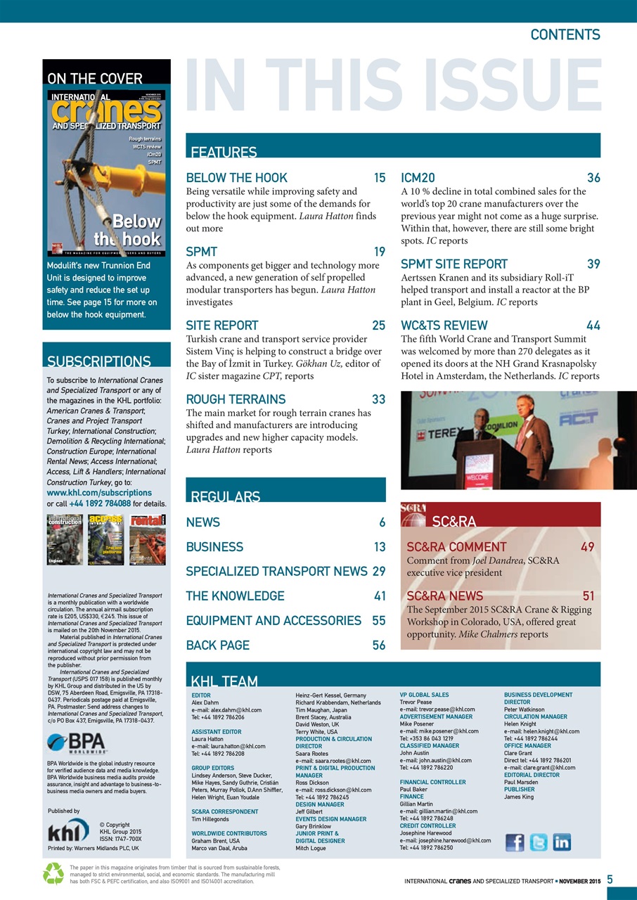 Int. Cranes and Specialized Transp Preview Pages