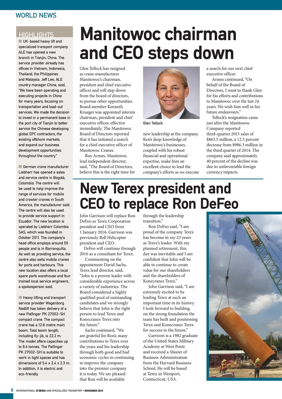 Int. Cranes and Specialized Transp Preview Pages