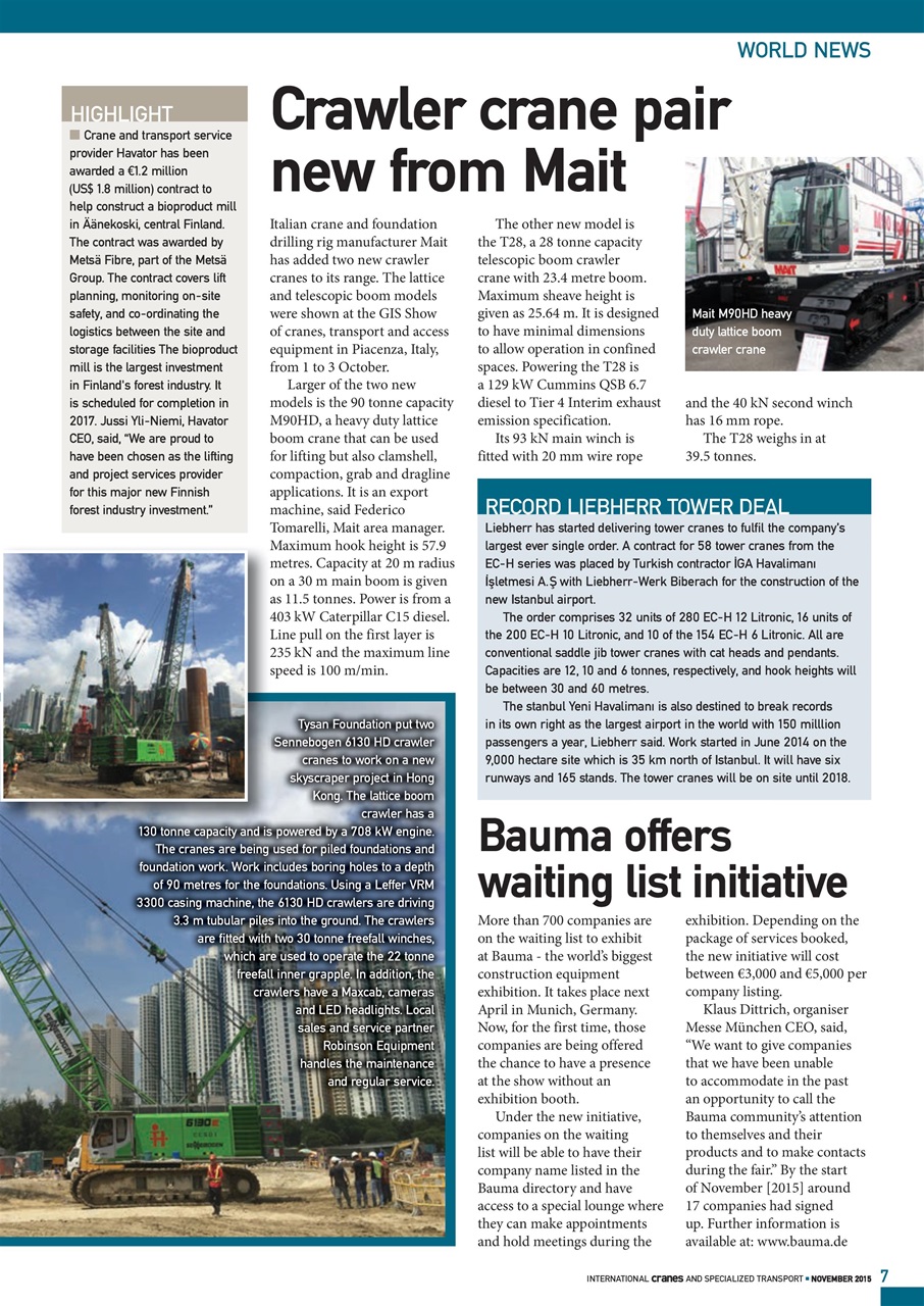 Int. Cranes and Specialized Transp Preview Pages