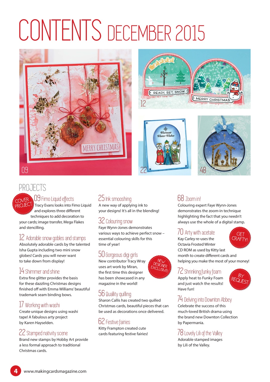 Making Cards & Papercraft Preview Pages