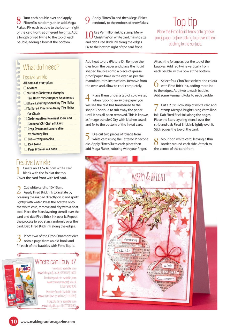 Making Cards & Papercraft Preview Pages