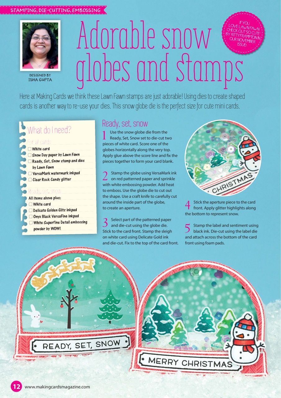 Making Cards & Papercraft Preview Pages