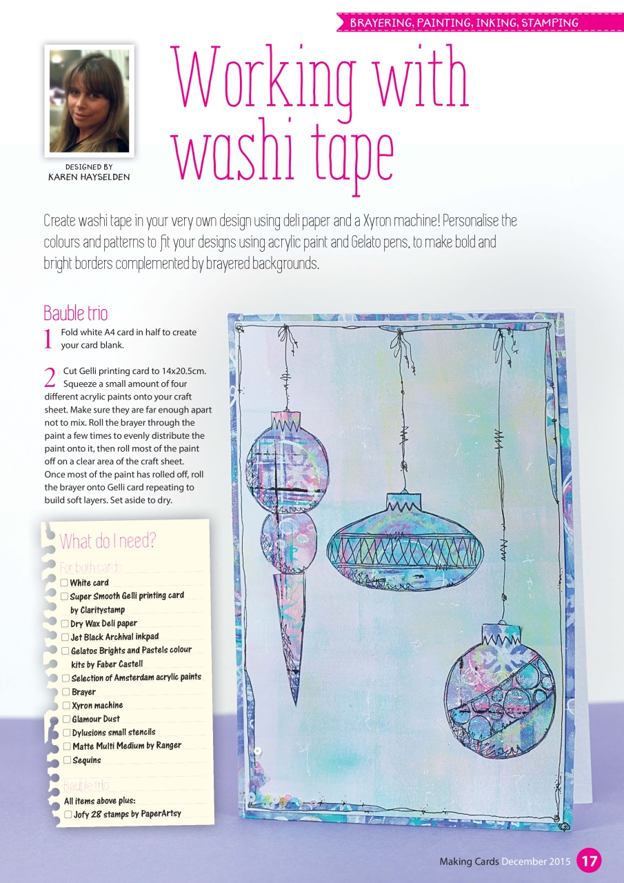 Making Cards & Papercraft Preview Pages