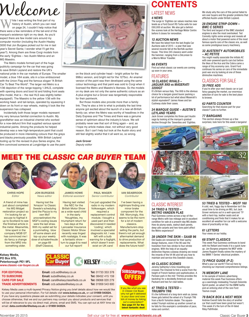 Classic Car Buyer Preview Pages