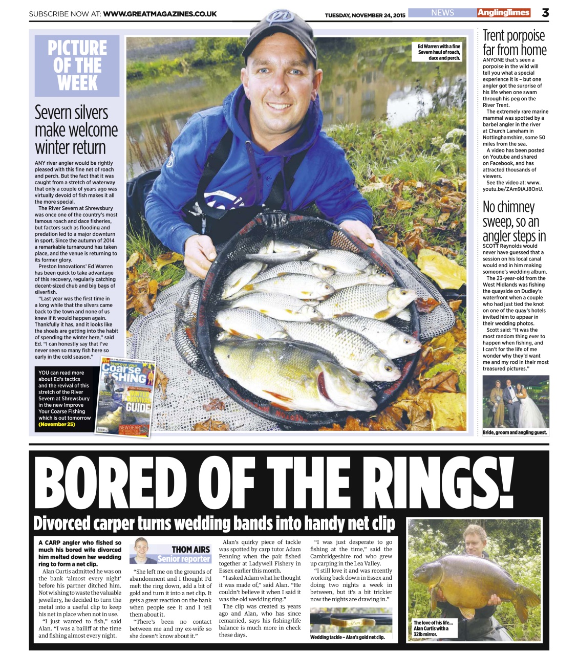 Angling Times Preview Pages