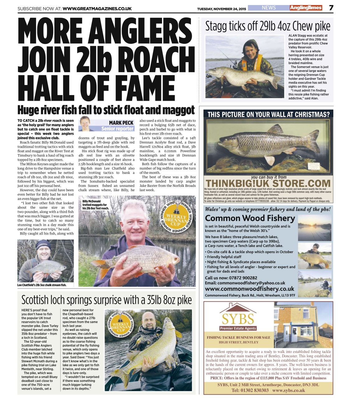 Angling Times Preview Pages