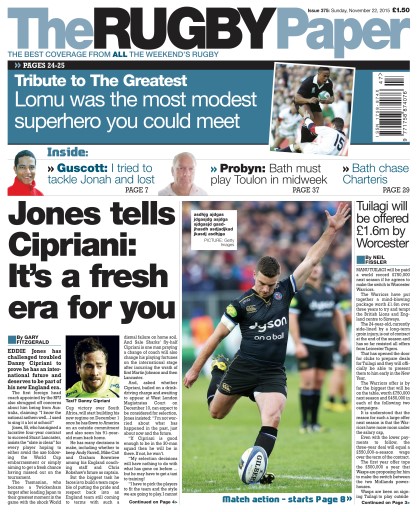 The Rugby Paper issue 