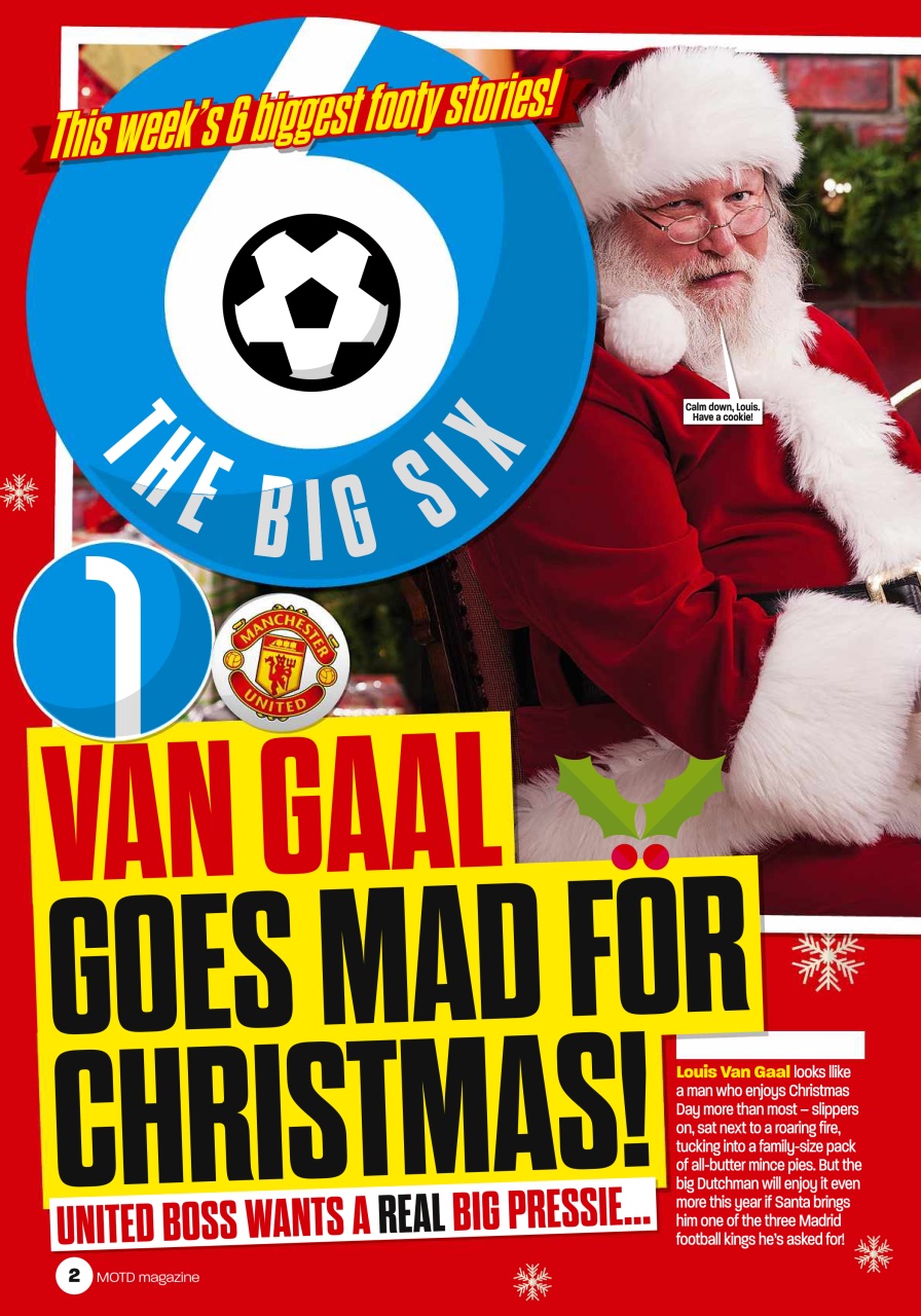 Match of the Day Preview Pages