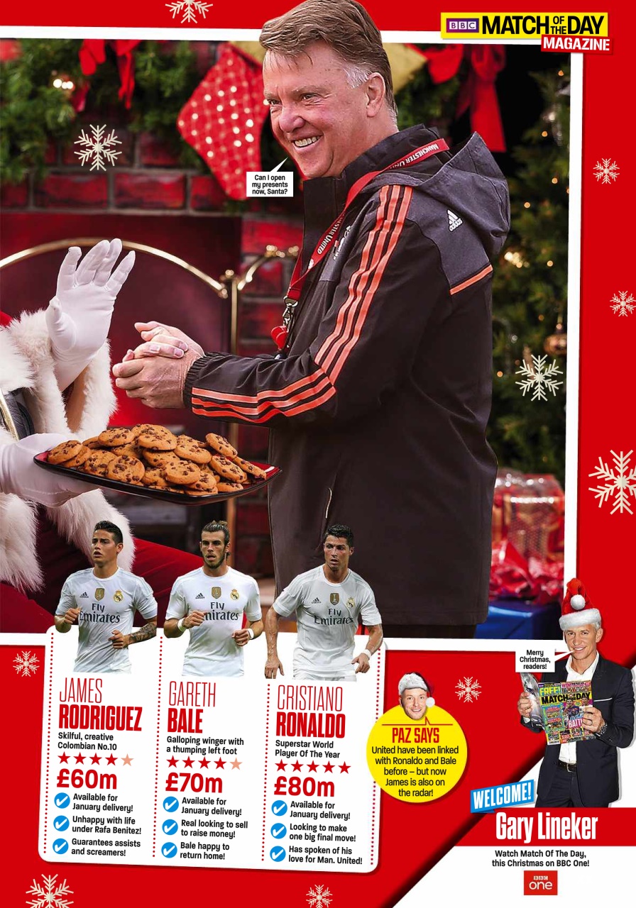 Match of the Day Preview Pages