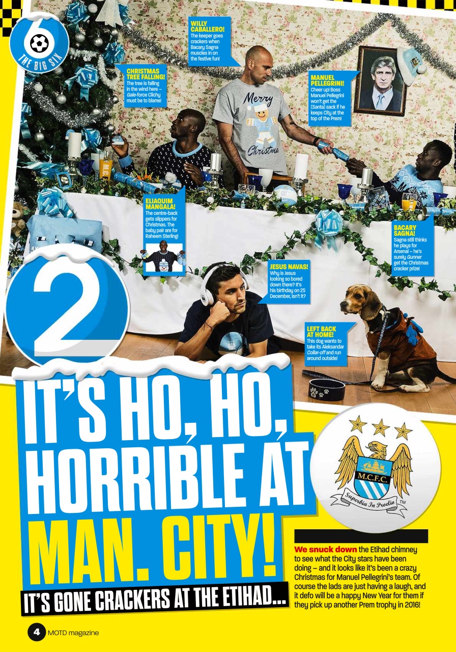 Match of the Day Preview Pages