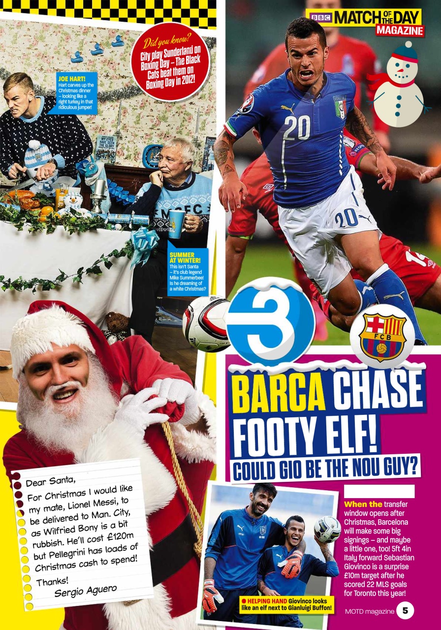 Match of the Day Preview Pages