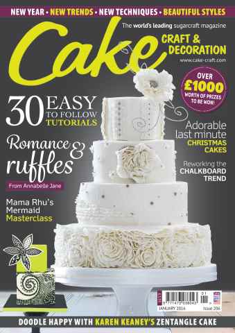 Cake Decoration & Sugarcraft Magazine issue January 2016