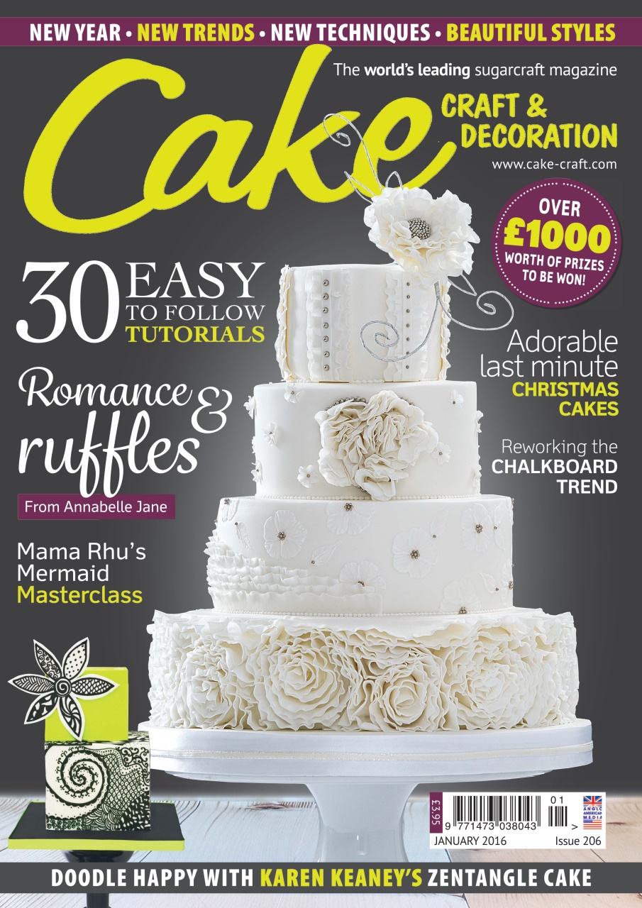 Cake Decoration & Sugarcraft Magazine Preview Pages