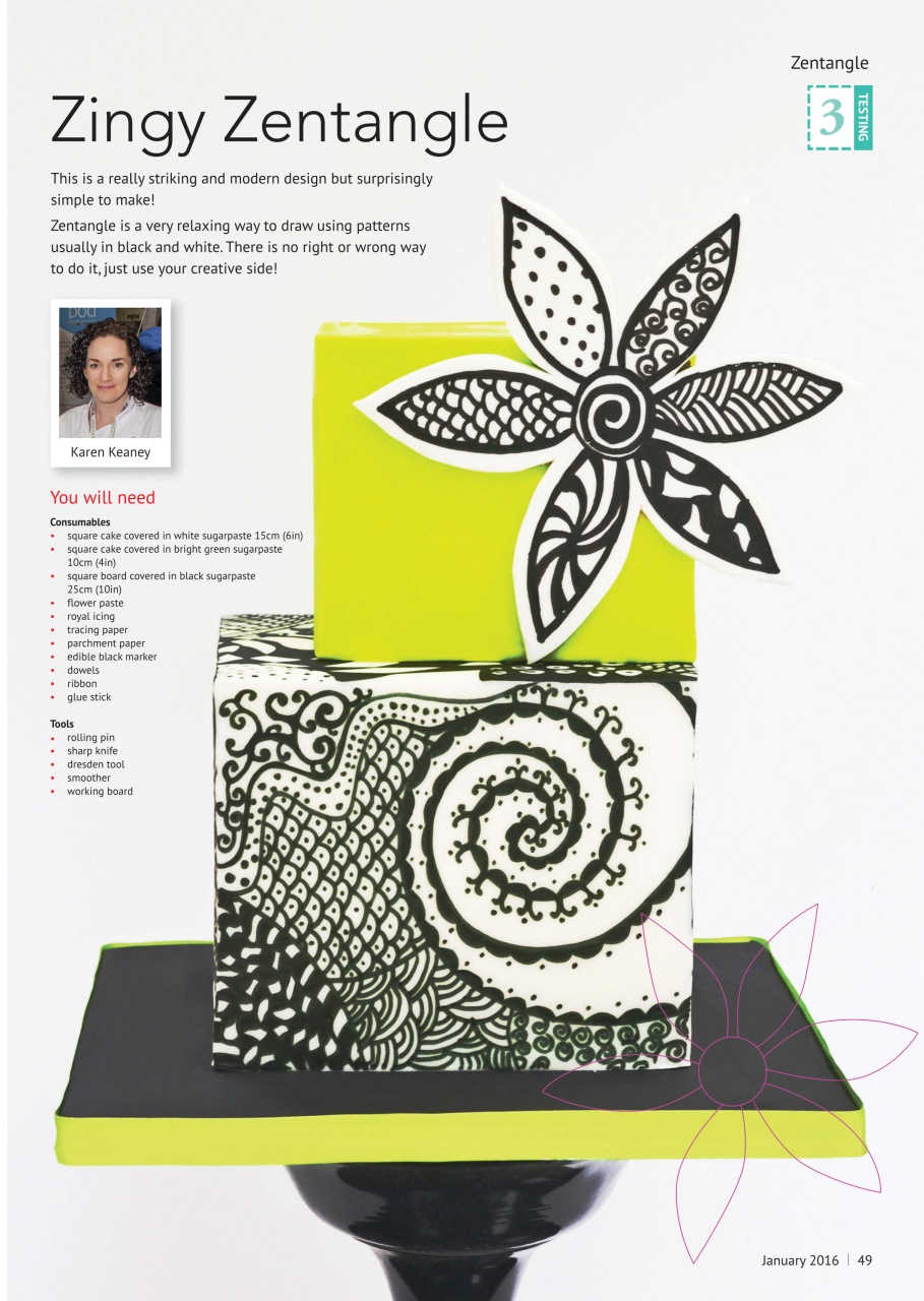 Cake Decoration & Sugarcraft Magazine Preview Pages