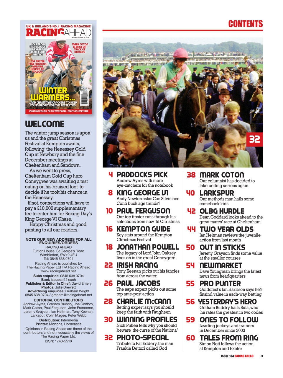 Racing Ahead Preview Pages