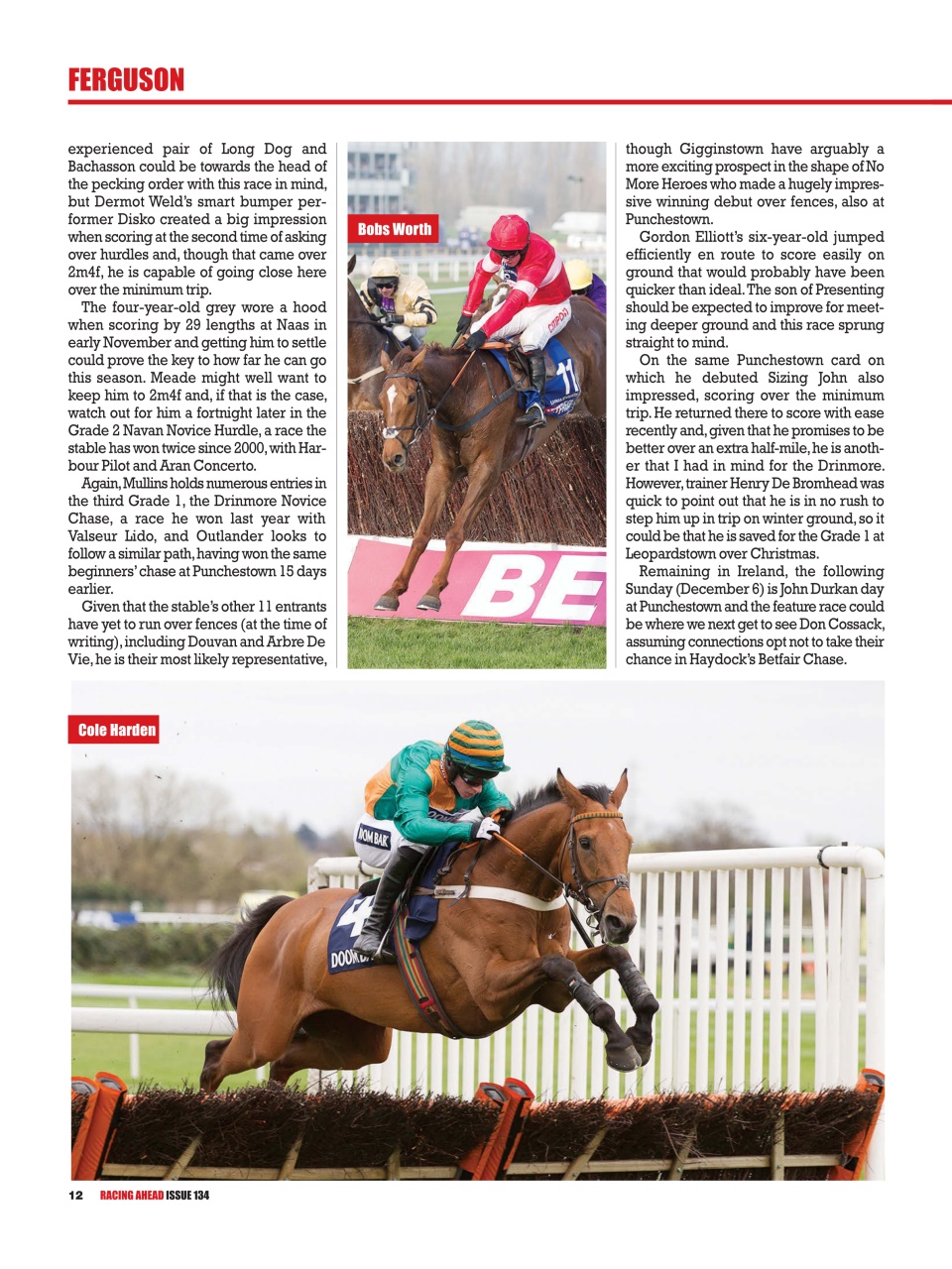 Racing Ahead Preview Pages