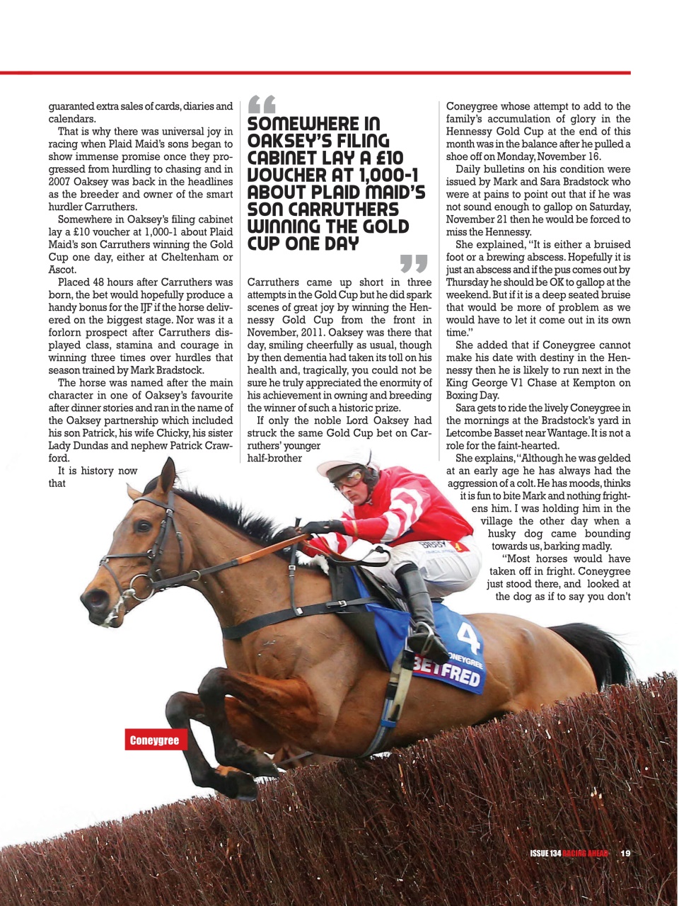 Racing Ahead Preview Pages